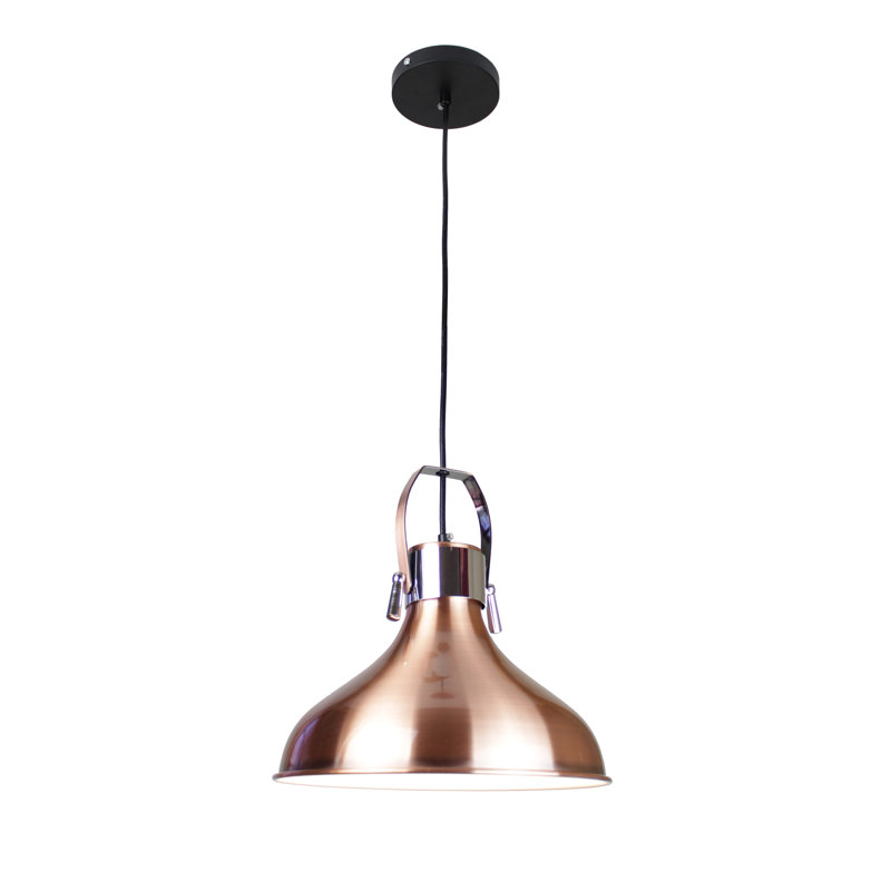 Bunn 1 - Light Bronze Single Pendant