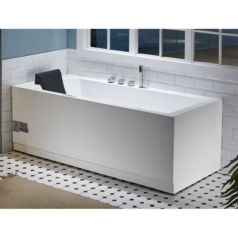 Baignoire tourbillon autoportante 71 "x 32"