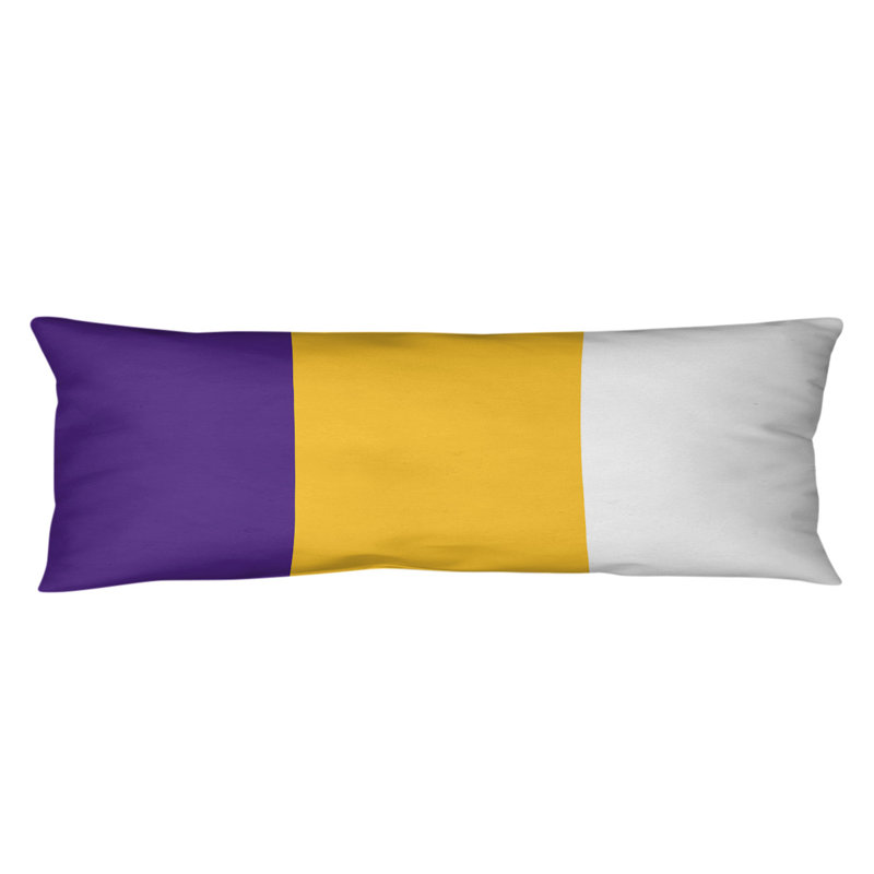 Polyester Medium Pillow, Gold Accent, Achilles Football
