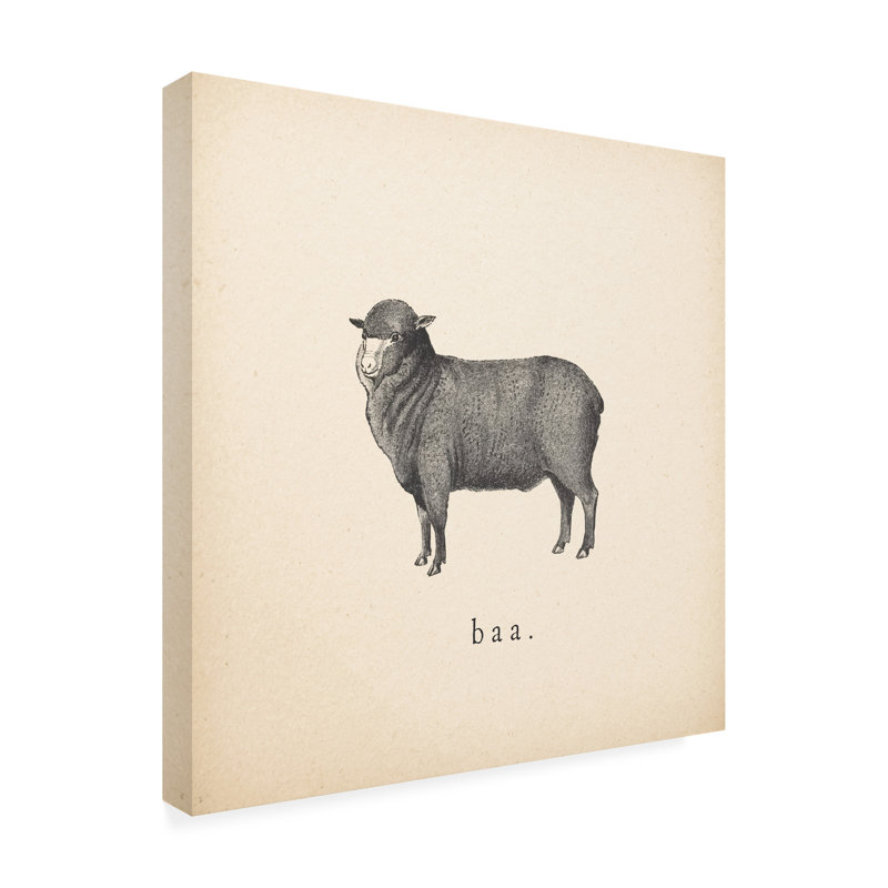 Art mural sur toile, «Bachelor, pomme sauvage» Down On The Farm II, H 18 po x l 18 po