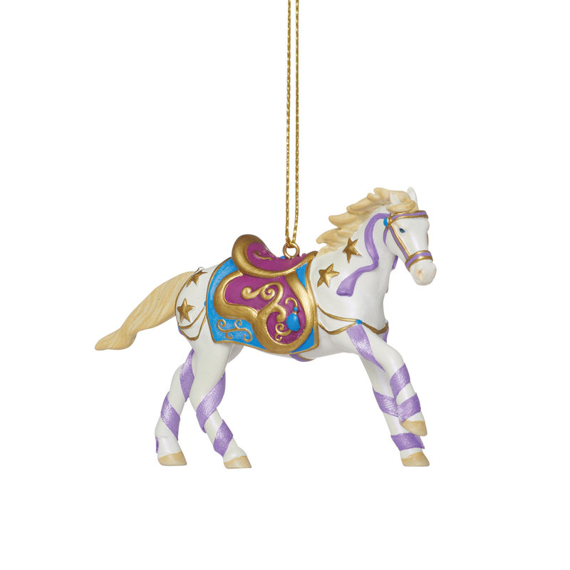 Trail of Painted Ponies Starlight Dance Hanging Christmas Ornament 2.4in H