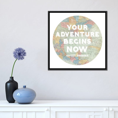 I, impression sur toile tendue Hemisphere