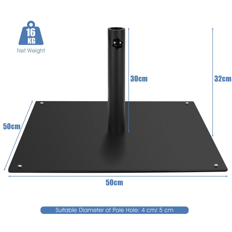 16kg Steel Umbrella Base