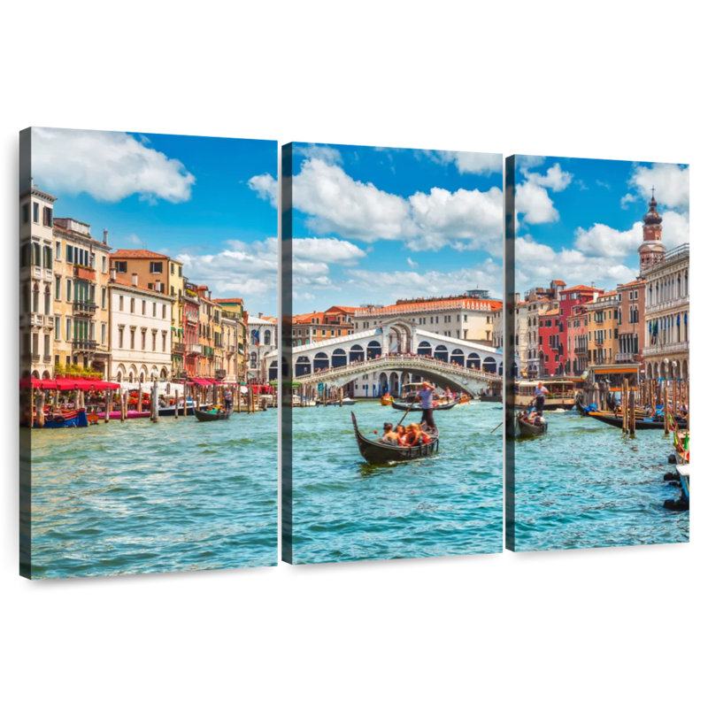 Sebbie Grand Canal Gondola Rides, 42" H x 65" W