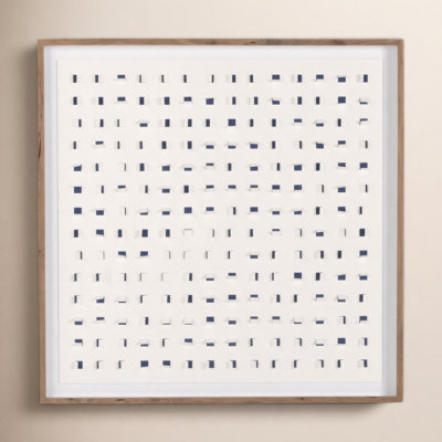 Avram "See Through Blue" Painting