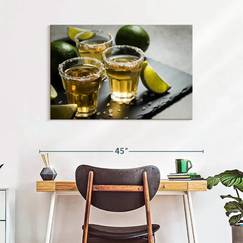 Yarlin Mexican Tequila Drinks, 26" H x 39" W