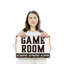 Enseigne de jeu en aluminium 12 po x 18 po Game Room Street-119478652-119478655