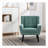 Modern Soft Material Ergonomics Accent Chair Living Room Chair Bedroom Chair Home Chair With Black Legs For Indoor Home,Upholstered,Soft And Durable-116789384