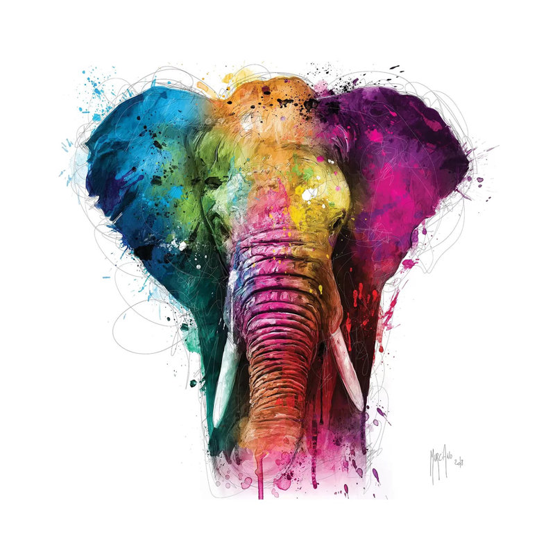 Africa Pop by Patrice Murciano - Wrapped Canvas Print, 93.98 cm H x 93.98 cm W x 1.91 cm D