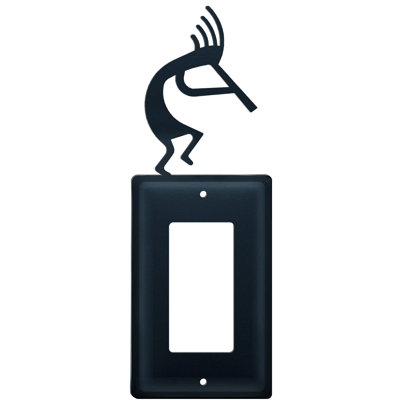 Text & Numbers 1 - Gang Single Outlet Wall Plate