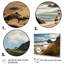 «Allerie Beach Golden Coast I», reproduction sur toile-217982609-217982829