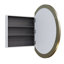 Recessed or Surface Mount Framed Medicine Cabinet-80864750