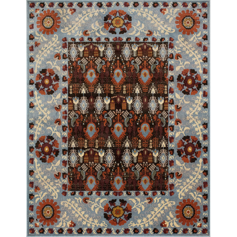 Shara Oriental Indoor Rug, Rectangle 7'10" x 10'
