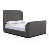 Barrow Upholstered Wingback Bed