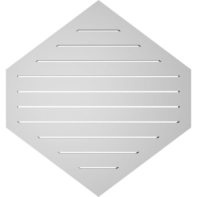 Pente verticale verticale en uréthane 9 pi, H 1,5 po x l 32 po x L 34 po