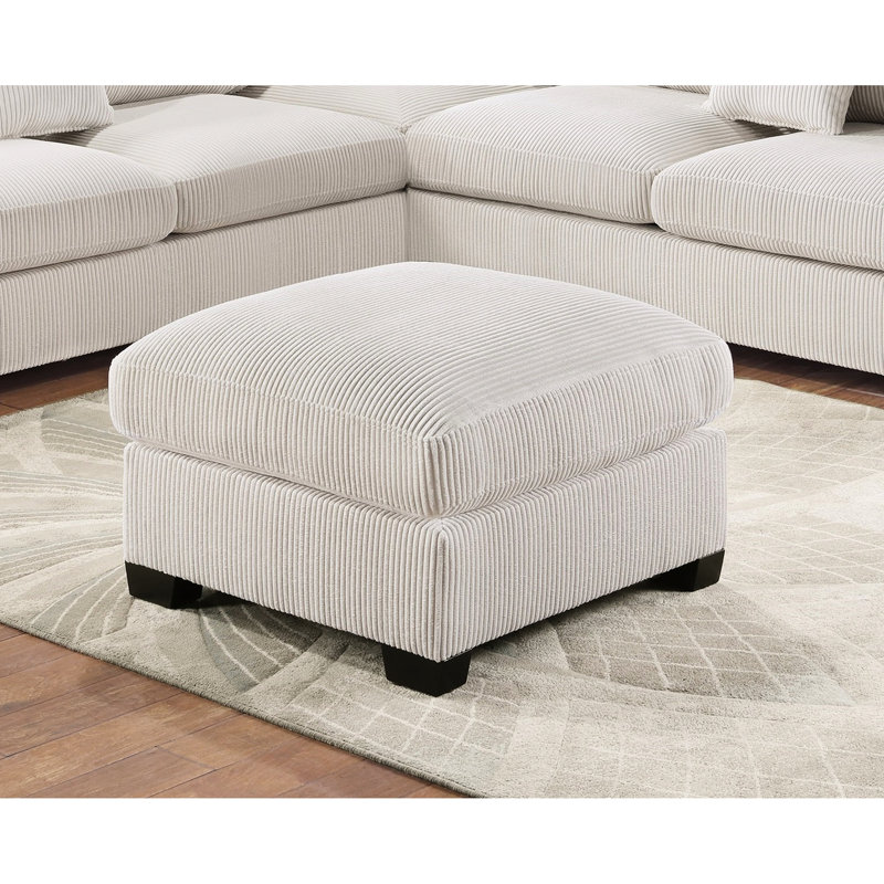 Moderne et modulaire en velours côtelé avec coussins Siège de cocktail contemporain