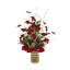 Holiday Arrangement With Flowering Dogwood