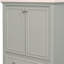 Meuble-lavabo 30 po sans lavabo, base seulement, armoire de salle de bain multifonctionnelle avec portes et tiroir, structure solide et panneau de fibres à densité moyenne-111123710