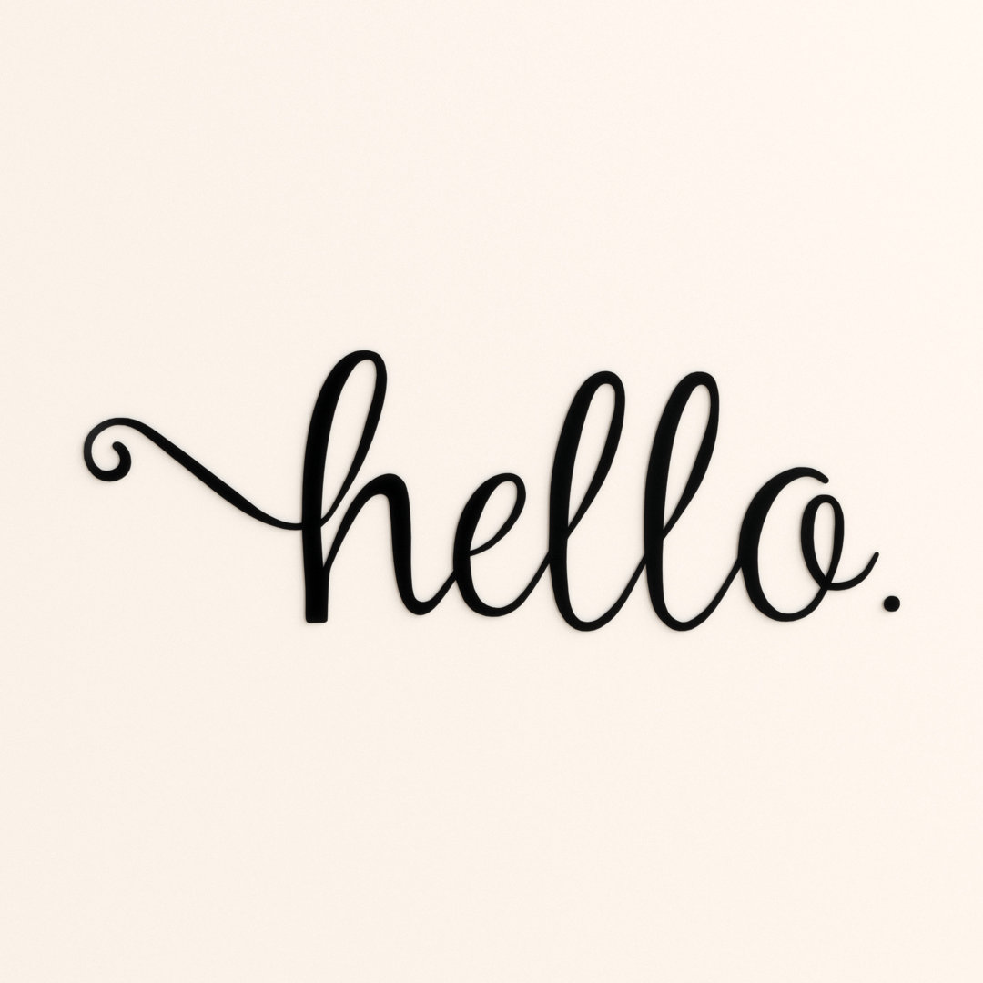 Hello Wall Decal Trule