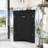 Wood Corner Bathroom Storage Cabinet with Adjustable Shelves, Triangle Design for Small Spaces-408960420