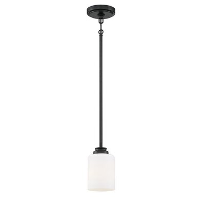 1 - Light Single Cylinder Pendant -  Craftmade, 50591-FB-WG