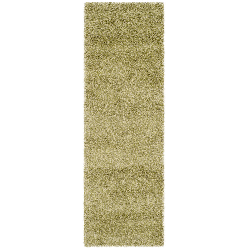 Assar Green Area Rug, Runner 2'3" x 13'