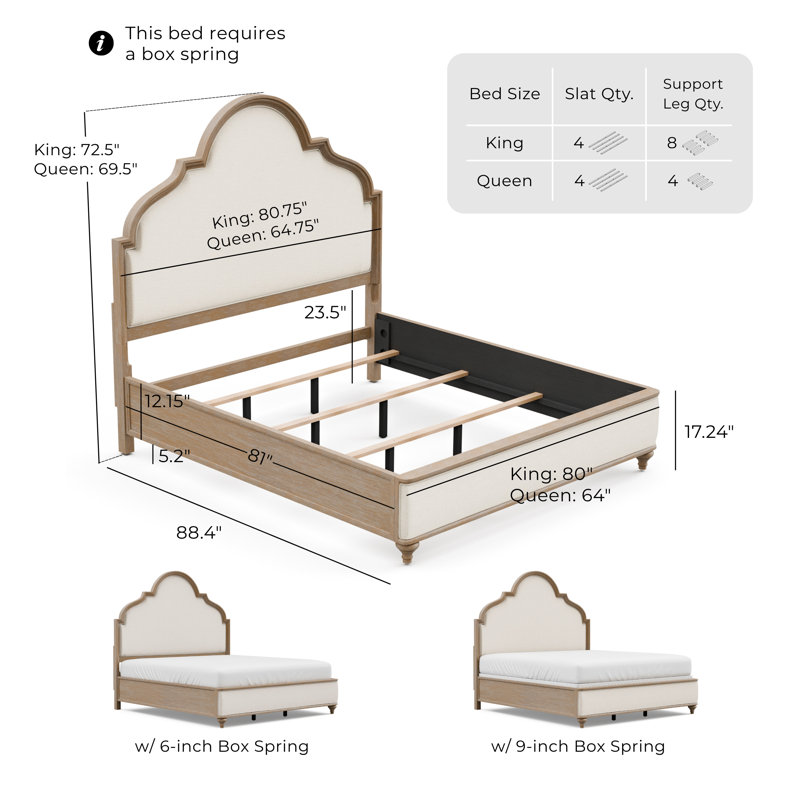 Cashawn 6-Piece Bedroom Set, King