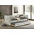 Modern Daybed with Pull-Out Trundle, Button Tufting, and Nailhead Trim for Versatile Living and Guest Accommodation.-1419107150