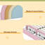 Lit tapissier arc-en-ciel design, lit plateforme en velours avec tiroir de rangement Princess-2101961450