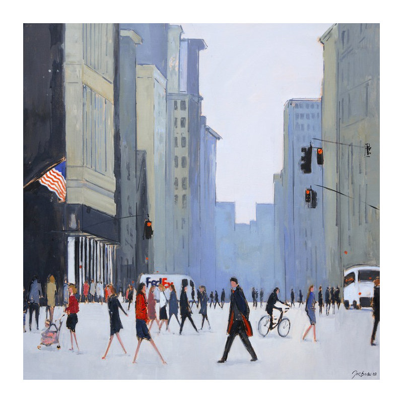 Jon Barker - Painting, No Mount, Canvas, 60cm H x 60cm W