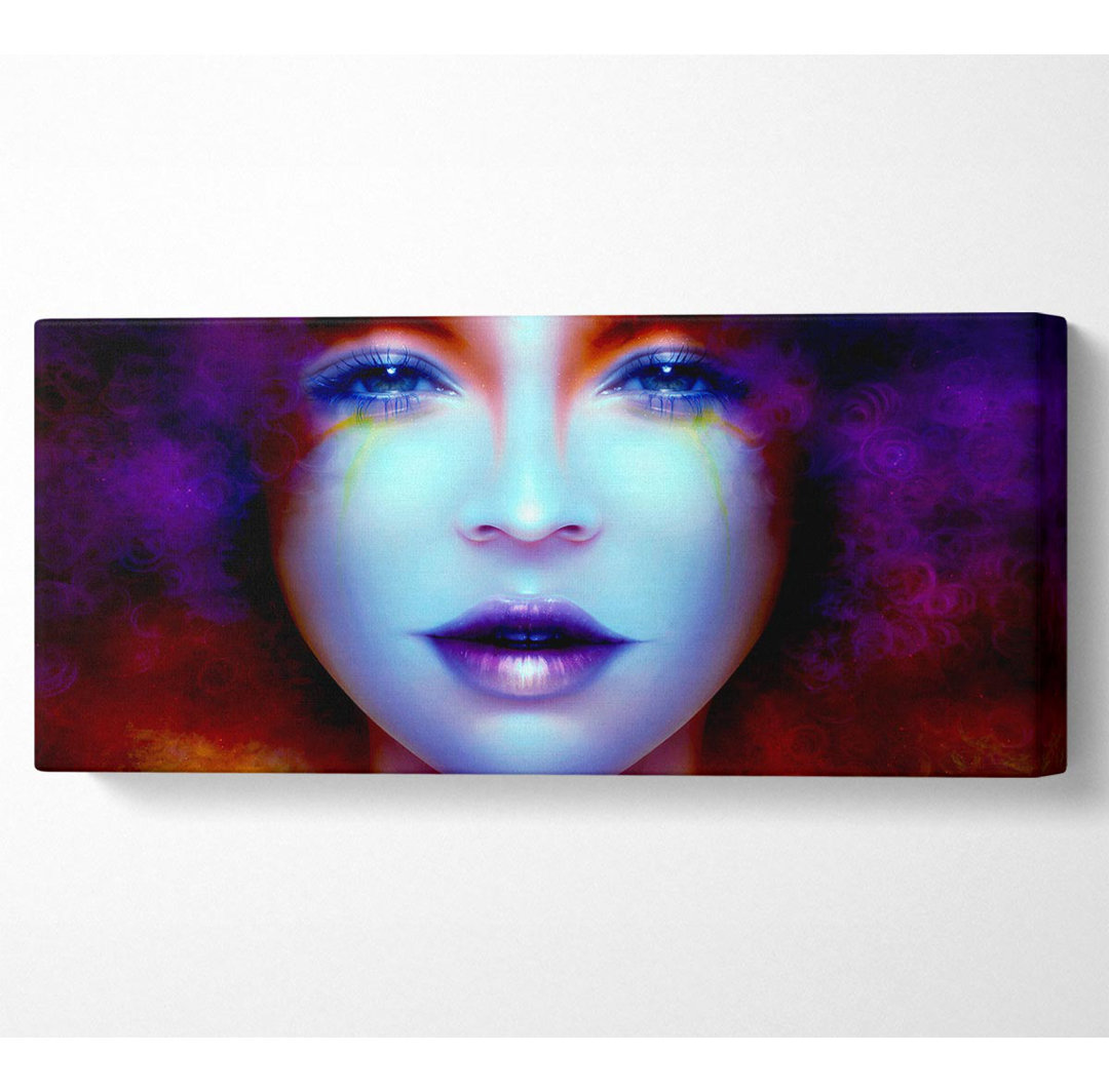 Purple Beauty - Kunstdrucke auf Segeltuch