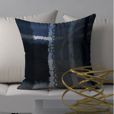 Abstract Throw Pillow