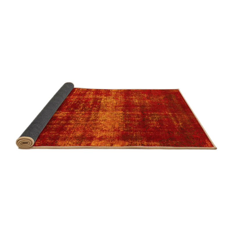 Abstract Indoor Rug, Square 5'