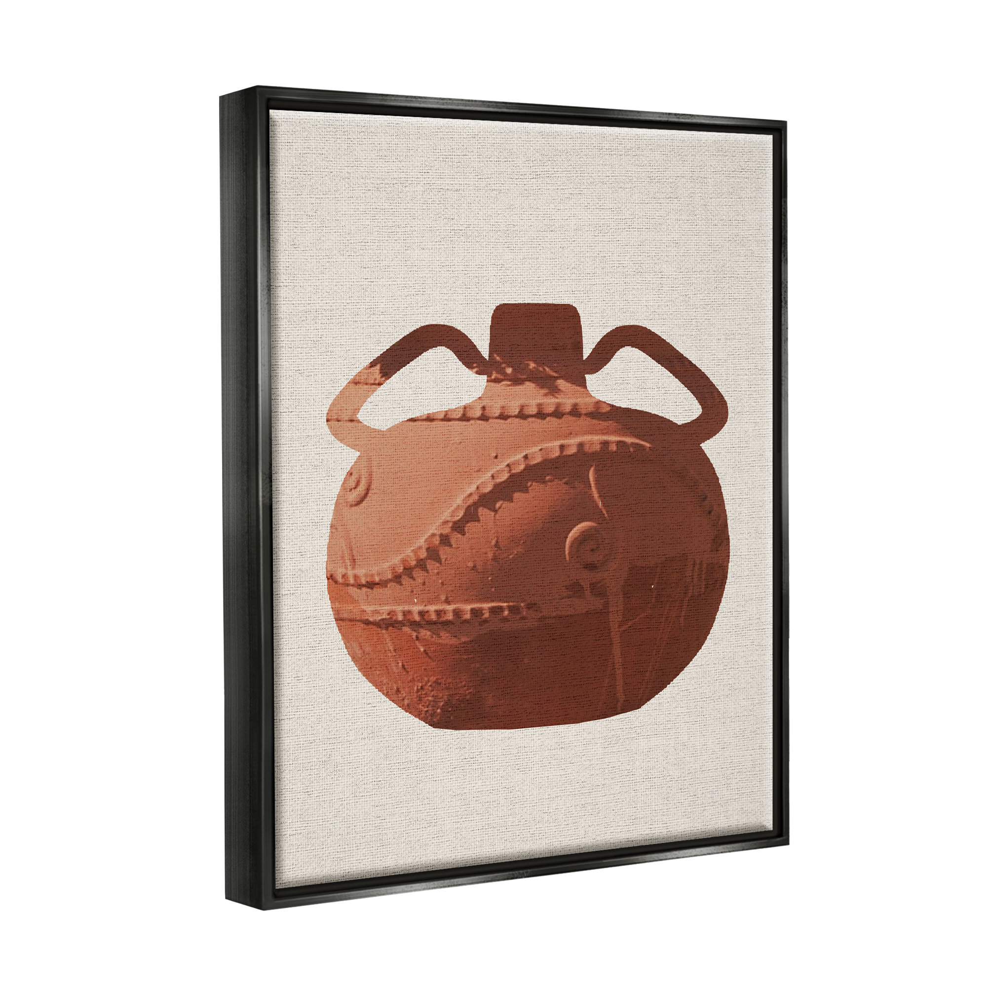 https://assets.wfcdn.com/im/21062640/compr-r85/2123/212388594/ancient-clay-urn-modern-still-life-brown-pottery-framed-on-canvas-by-daphne-polselli-painting.jpg