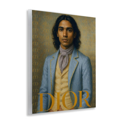 Iconic Gentleman Fashion, plaque murale, design par Grotto Studios
