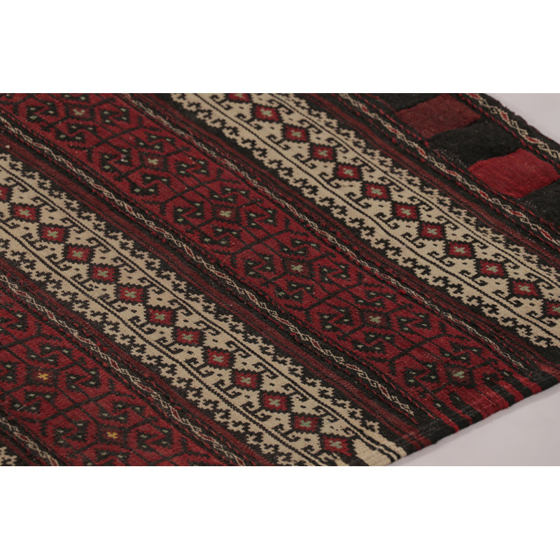Kilim & Flatweave One-of-a-Kind 2'1x9'9 Area Rug