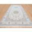 Tapis de couloir oriental noué à la main en laine et en soie noué à la main 8 pi x 16 pi 2 po Nain ivoire 8 pi x 16 pi 2 po CA7950E868A14A4A955FEA4FCDFFEFD2