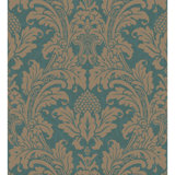 Albemarle Blake Damask Wallpaper Roll