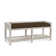 Banc de rangement en osier Glinda