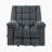  Gabriel 41" Traditional Chenille Fabric Rocker Reclining Chair with Gentle Rocking Motion & Pull-Handle Recline-443112932