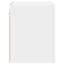 Vidaxl Hanging Cabinet With Storage Riga 2 Pcs Concrete Grey And White-121217765-121217768