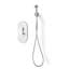 Twenties Shower Set: Long Hose, Handset, Wall Bracket and Water Intake-1227925522