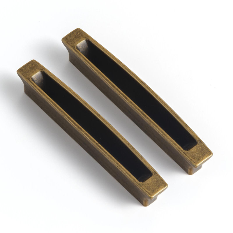 Rectangular Shaped Cabinet Pulls, 3"