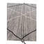 Tapis noir et blanc Odle