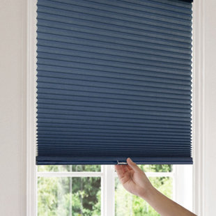 Light Filtering Cordless Cellular Shades 9/16 inch Single Cell