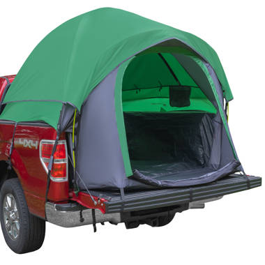 Wakeman Outdoors 5.5 to 6ft Truck Bed Tent - 2 Person Camping Tent, Green