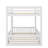 Full-Over-Full Wooden Bunk Bed Comes With A Ladder And Protective Safety Rails-668421116