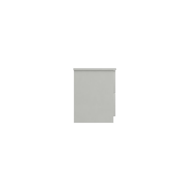 Alianys 38.3cm W Manufactured Wood Bedside Table, White Gloss