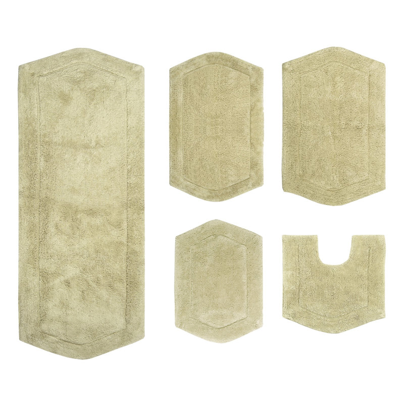 Tapis pour salle de bain Morissette, Sauge