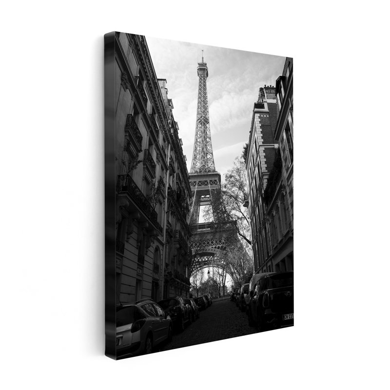 Rue de Paris, 12"H x 16"W, Canvas, Unframed